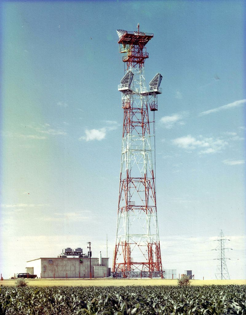 ATT Microwave Radio Relay Station - Watertown, South Dakota - 1970