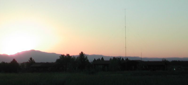 antennas and mountain