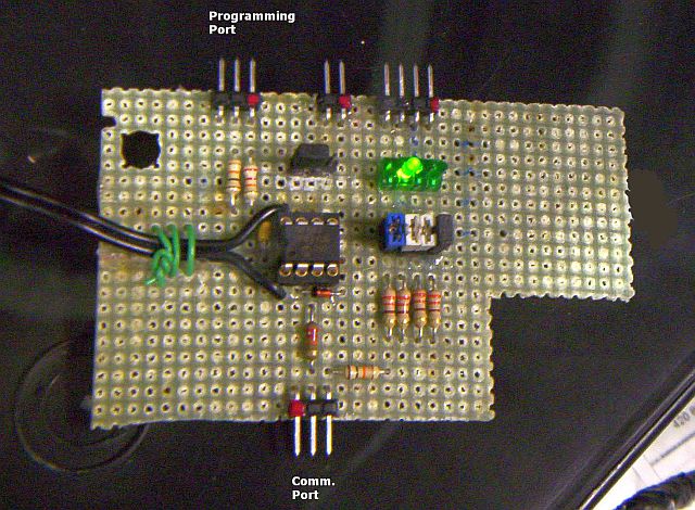 picaxe 08M programming board