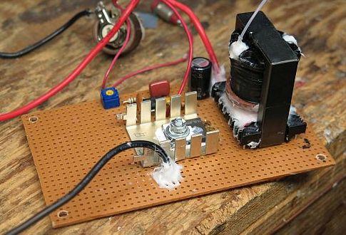 HV oscillator/transformer assembly