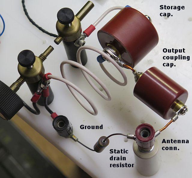as-built spark transmitter circuit